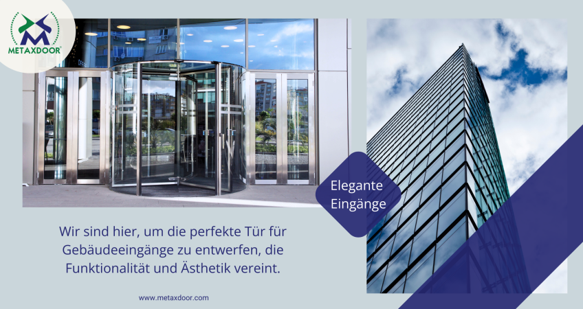 Energiesparende Lösungen mit Karusselltüren